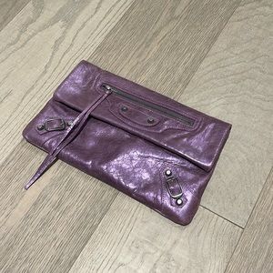 Balenciaga Motocross Classic Envelope Clutch